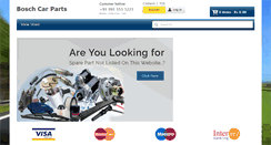 Desktop Screenshot of bosch-car-parts.com